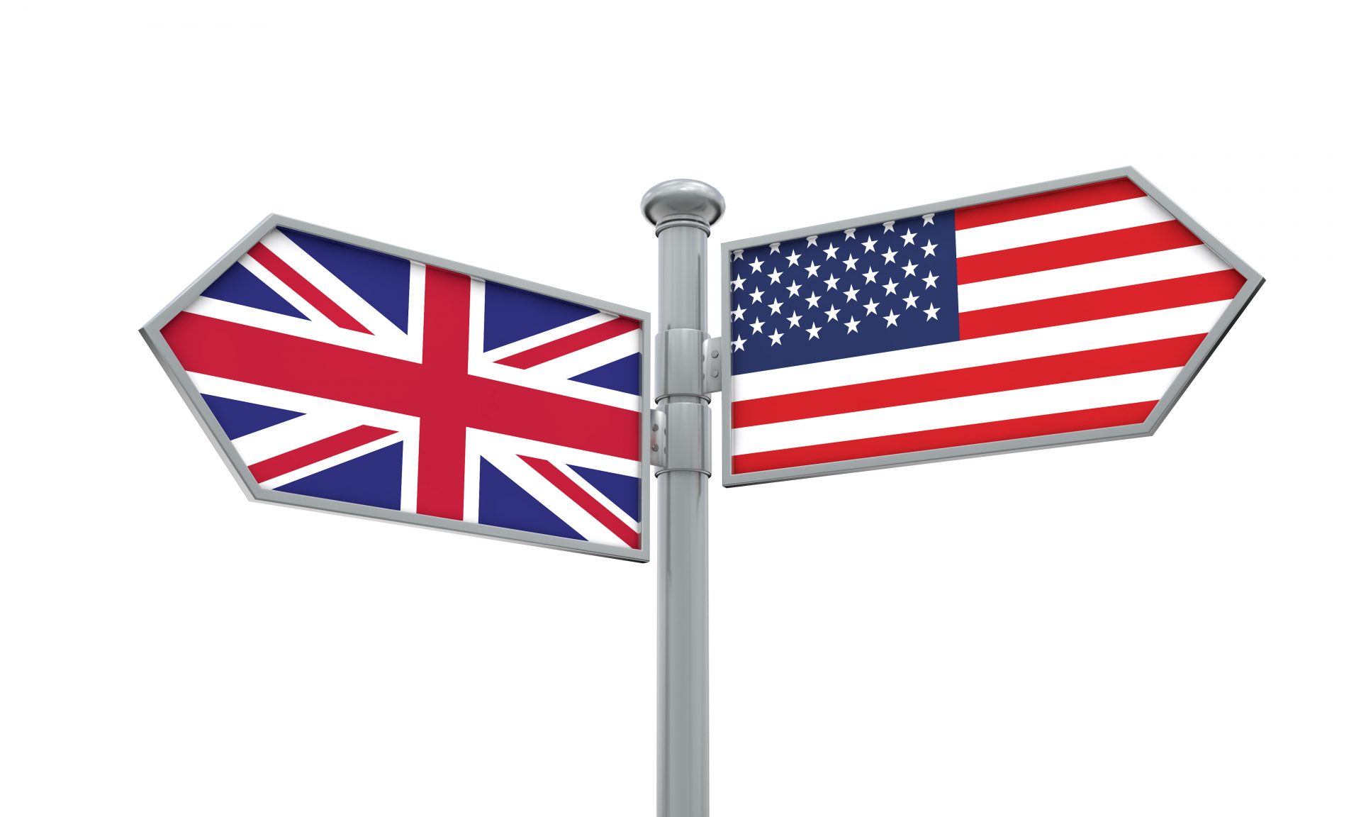 differenza tra inglese e americano
